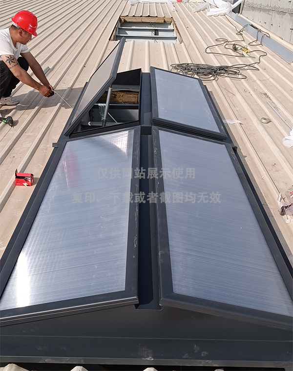 兰州王老吉生产车间阿瓦提排烟天窗