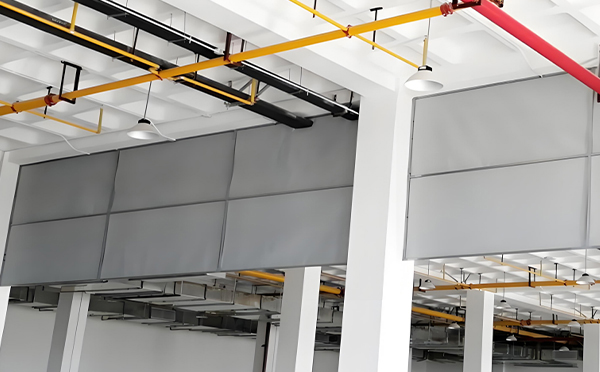 商场防烟分区常闭节点:阿瓦提挡烟垂壁高度与控制器接线图解 商场防烟分区常闭节点:阿瓦提挡烟垂壁高度与控制器接线图解