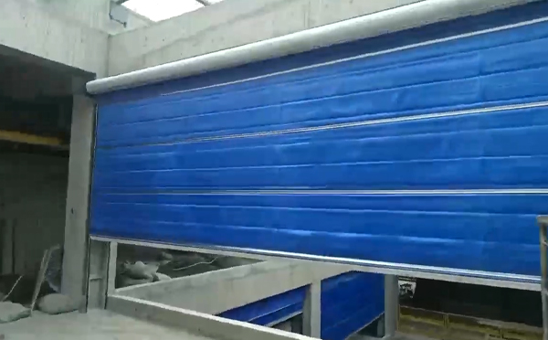 大型物流园区完成阿瓦提防火门整体安装工程